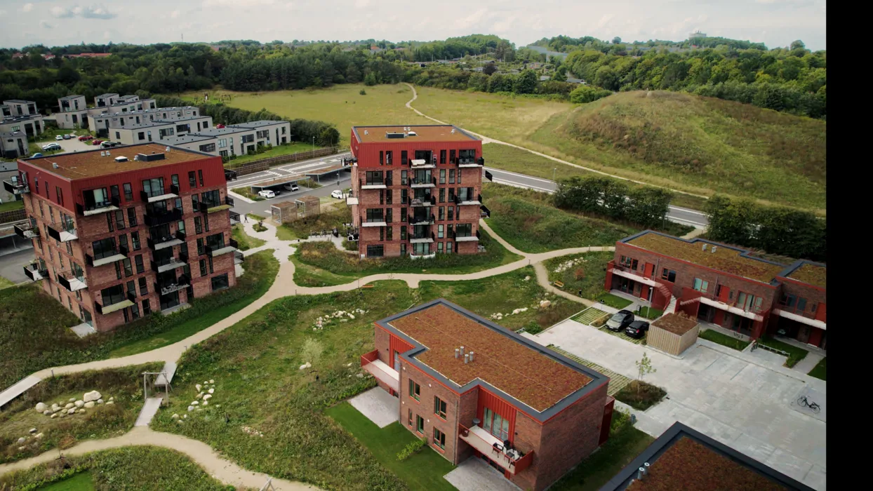 Nyopført lejlighed tæt på natur og Aalborg C 17